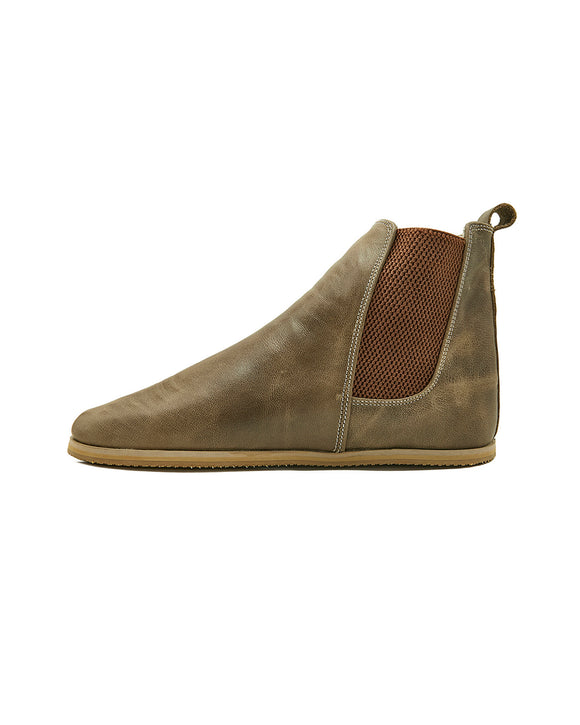Hardy Handmade Mink Color Chelsea Boot for Women