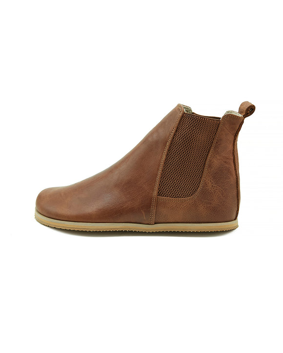 Brenda Handmade Tan Color Chelsea Boot for Women