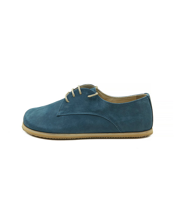 Porter Nubuck Blue Color Women’s Oxford Shoes