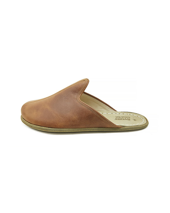 Jose Handmade Tan Color Women’s Barefoot Slippers