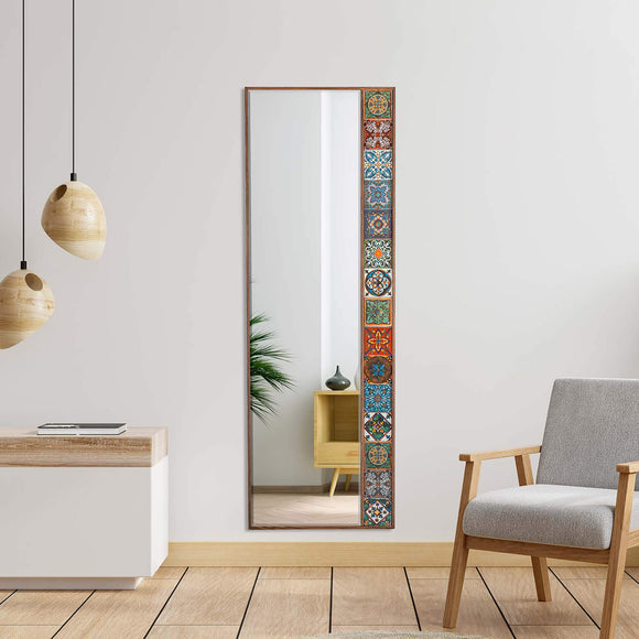 Magdalen Handmade Wooden Framed Full Length Wall Mirror