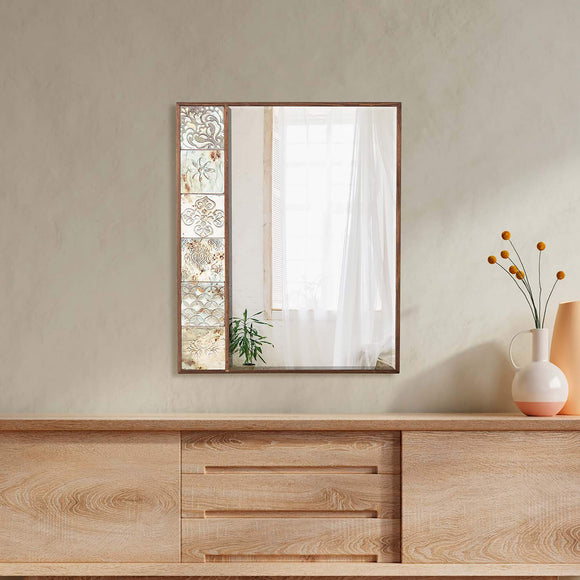 Willis Handcrafted Mediterranean Style Wall Mirror