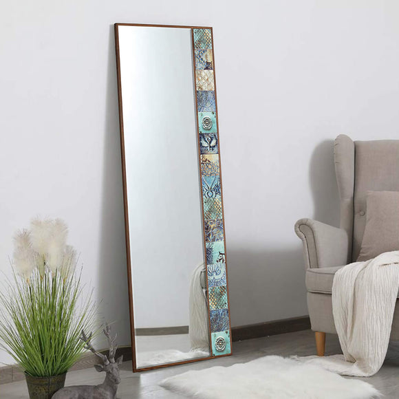 Gonzales Handmade Wooden Framed Full Length Wall Mirror