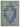 7x10 Blue Overdyed Rug - 16961