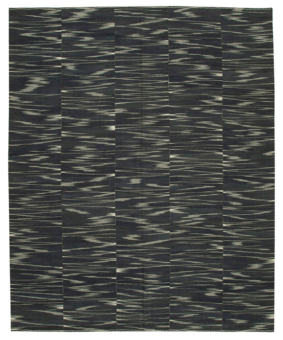 11x13 Handwoven Kilim Rug - 21887