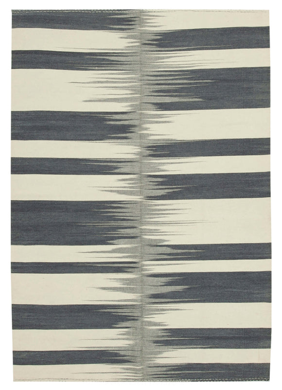 6x9 Handwoven Kilim Rug - 21945