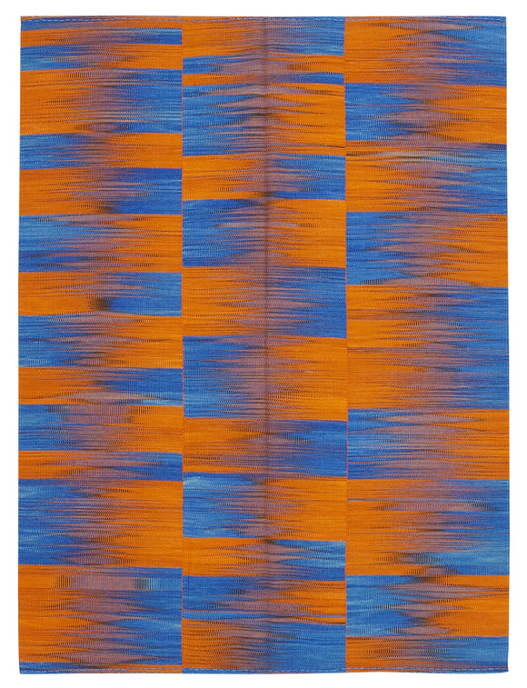 7x9 Handwoven Kilim Rug - 21952
