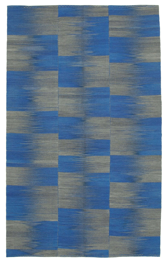 6x11 Handwoven Kilim Rug - 21957
