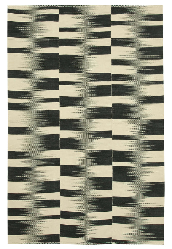 6x10 Handwoven Kilim Rug - 21969