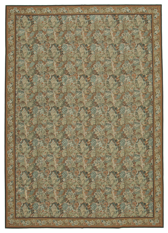 9x13 Needlepoint Kilim Rug - 22053