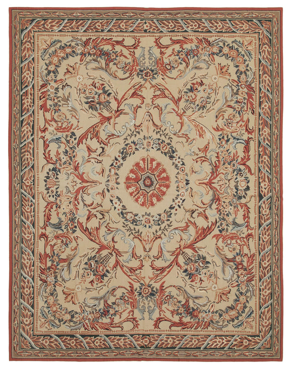 8x10 Needlepoint Kilim Rug - 22059