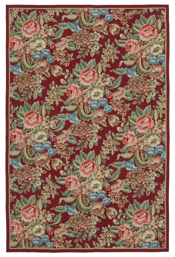 6x9 Needlepoint Kilim Rug - 22085