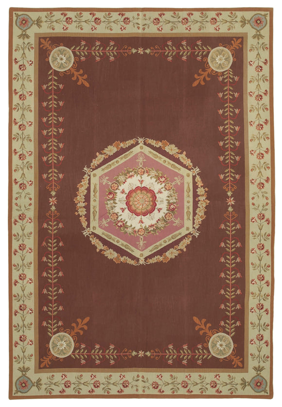 6x9 Needlepoint Kilim Rug - 22089