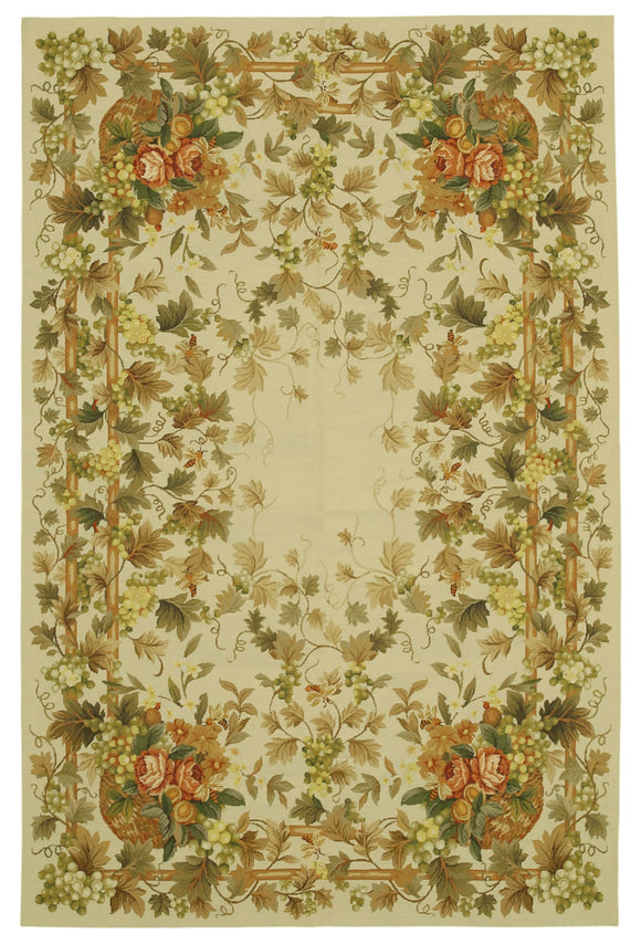 6x9 Needlepoint Kilim Rug - 22098