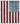 8x10 Usa Flag Hand-Knotted Patchwork Rug -22590