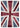 7x10 British Flag Hand-Knotted Patchwork Rug -22605