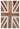 7x10 British Flag Hand-Knotted Patchwork Rug -22611
