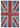 7x10 British Flag Hand-Knotted Patchwork Rug -22622