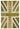 7x10 Uk Flag Hand-Knotted Patchwork Rug -22640