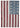 7x10 American Flag Patchwork Rug -22645