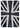 7x10 British Flag Hand-Knotted Patchwork Rug -22661