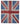 8x10 British Flag Hand-Knotted Patchwork Rug -22675