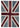 4x6 British Flag Hand-Knotted Patchwork Rug -22716