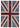 4x6 British Flag Hand-Knotted Patchwork Rug -22718