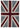 4x6 Uk Flag Hand-Knotted Patchwork Rug -22731
