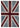 4x6 British Flag Hand-Knotted Patchwork Rug -22734