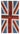 3x5 British Flag Hand-Knotted Patchwork Rug -22742