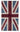3x5 British Flag Hand-Knotted Patchwork Rug -22743