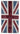 3x5 Uk Flag Hand-Knotted Patchwork Rug -22746