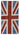 3x5 Uk Flag Hand-Knotted Patchwork Rug -22747