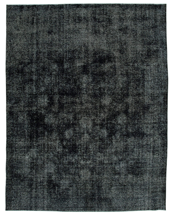 9' 11'' x 12' 7'' Large Black Persian Rug