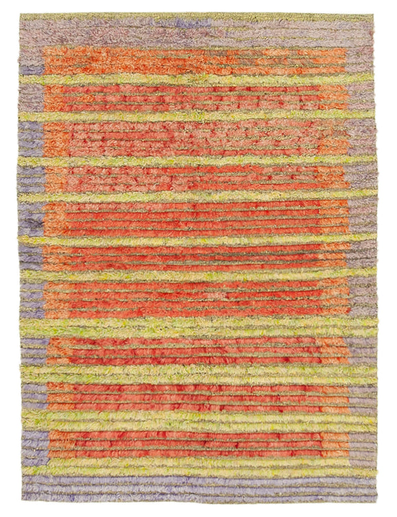 5x7 Modern Design Wool Rug -28034