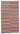 5x8 Handmade Thin Kilim Rug - 28530