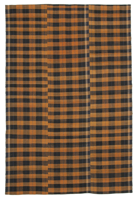 6x9 Handmade Thin Kilim Rug - 28531