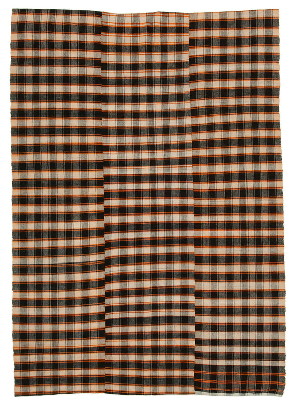 6x9 Handmade Thin Kilim Rug - 28542