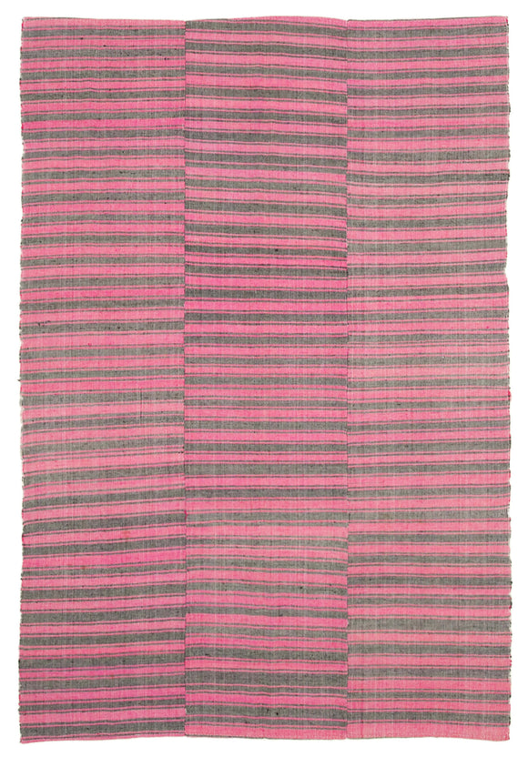 6x9 Handmade Thin Kilim Rug - 28574