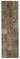 3x9 Hand-Knotted Patchwork Runner Rug - 28995
