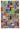 5x8 Multicolor Modern Patchwork Rug - 29598