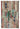 7x10 Red Modern Patchwork Rug - 31003