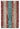 7x10 Red Modern Patchwork Rug - 31012