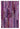 7x10 Purple Modern Patchwork Rug - 31084