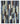 8x10 Black Modern Patchwork Rug - 31121