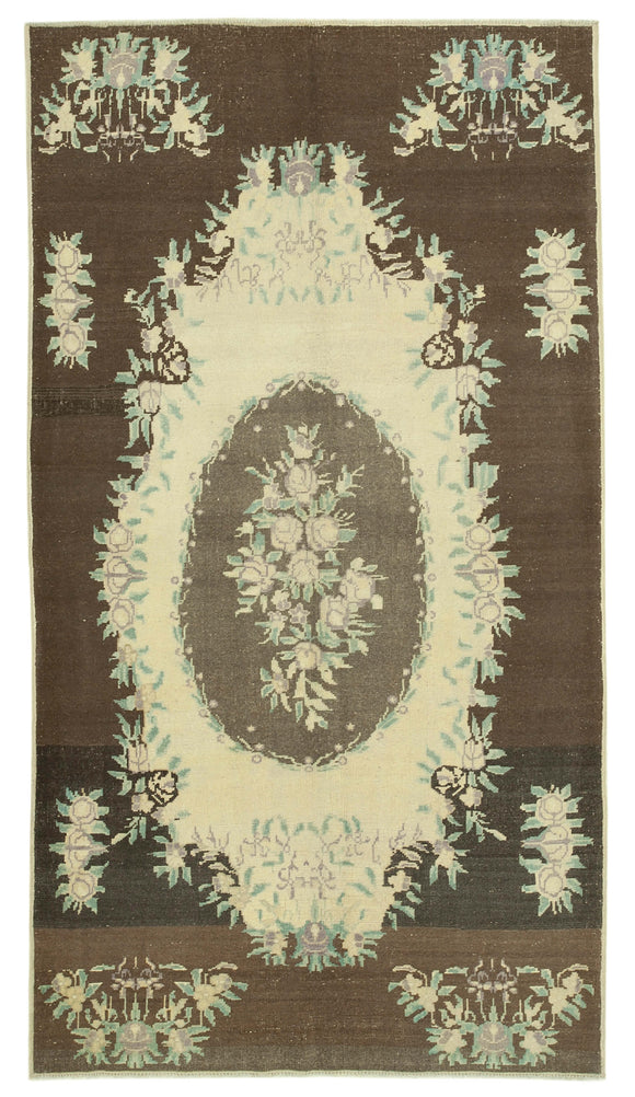 5x9 Vintage Hand-Knotted Wool Carpet - 32132