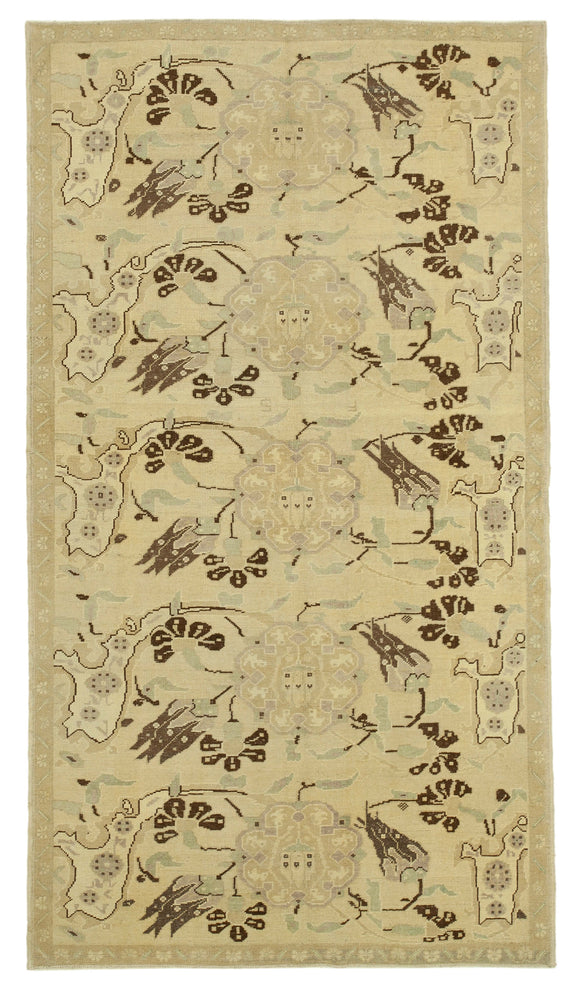 5x9 Vintage Hand-Knotted Wool Carpet - 32146