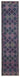 3x13 Purple Bohemian Runner Rug -32752
