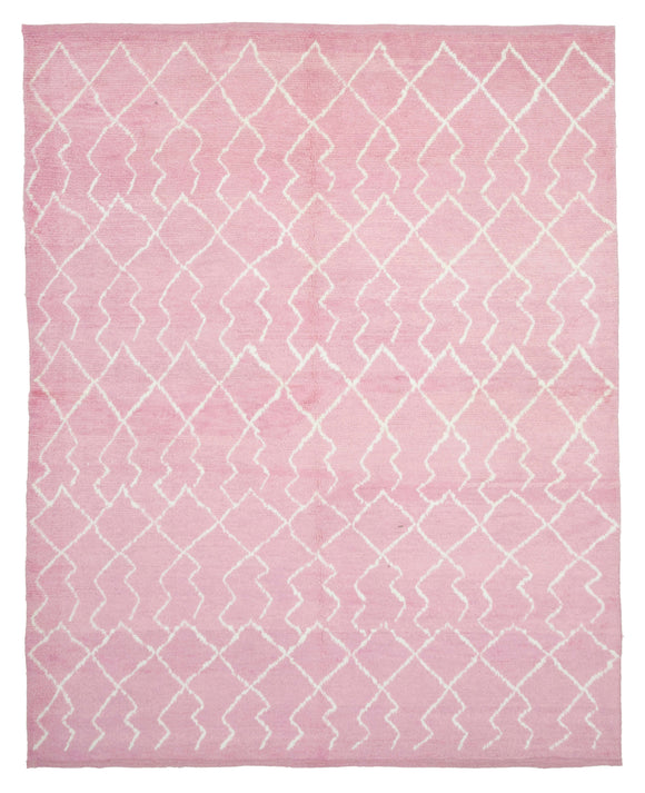 8x10 Pink Moroccan Rug - 32965